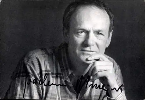 Ak Schauspieler Joachim Bissmeier, Portrait, Autogramm