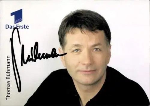 Ak Schauspieler Thomas Rühmann, Portrait, Autogramm, ARD, Serie In aller Freundschaft