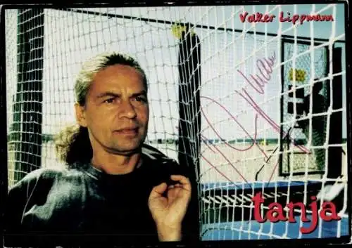 Ak Schauspieler Volker Lippmann, Portrait, Autogramm, ARD, Serie Tanja