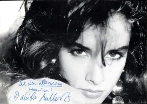 Ak Schauspielerin Daniela Lunkewitz, Portrait, Autogramm