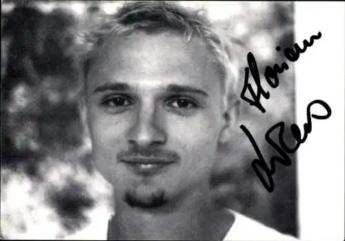 Ak Schauspieler Florian Lukas, Portrait, Autogramm