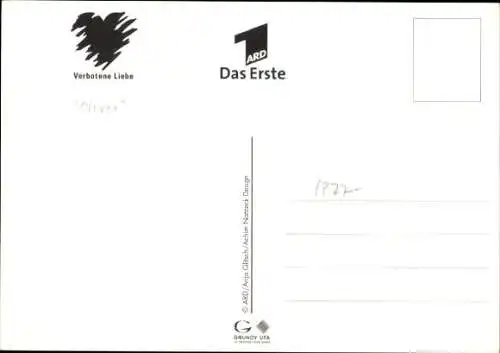Ak Schauspieler Jo Weil, Portrait, Autogramm, ARD, Serie Verbotene Liebe