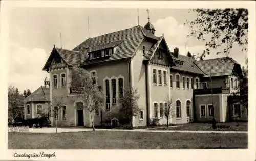 Ak Carolagrün Auerbach im Vogtland, Heilstätte