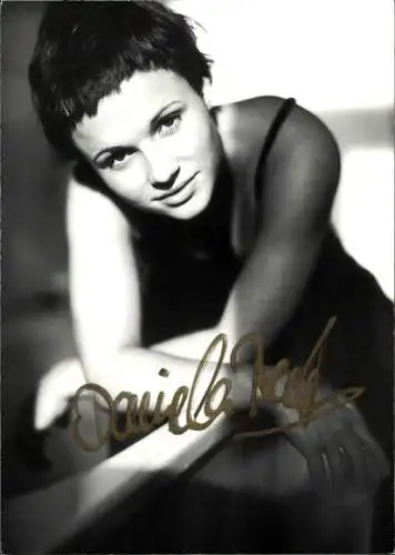Ak Schauspielerin Daniela Preuß, Portrait, Autogramm