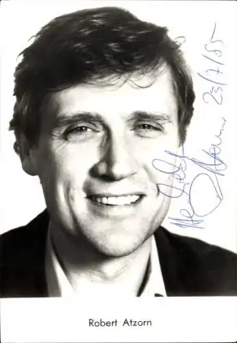Ak Schauspieler Robert Atzorn, Portrait, Autogramm