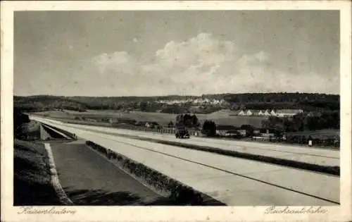 Ak Kaiserslautern in der Pfalz, Reichsautobahn