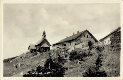 Ak Kaisheim in Schwaben Bayern, Heidebrünnl, Altvatergebirge