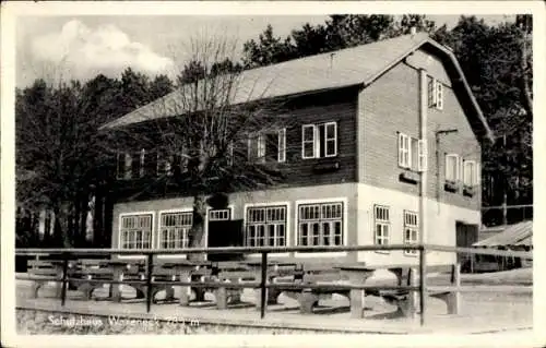Ak Pernitz Niederösterreich, Schutzhaus Waxeneck