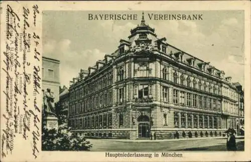 Ak München, Bayerische Vereinsbank, Hauptniederlassung