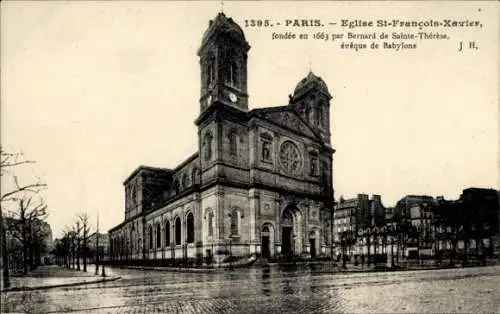 Ak Paris VII, Kirche Saint-François-Xavier