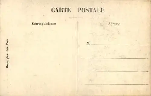 Ak Paris I Louvre, Kirche Saint-Eustache, Grab von Colbert