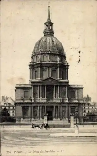 Ak Paris VII, Dome des Invalides