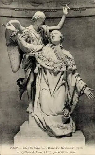 Ak Paris VIIIe Élysée, Sühnekapelle, Apotheose Ludwigs XVI