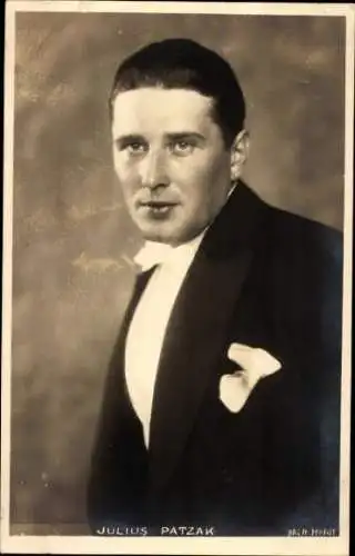 Ak Opernsänger Julius Patzak, Portrait