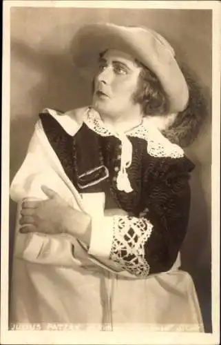 Ak Opernsänger Julius Patzak, als Richard, Portrait
