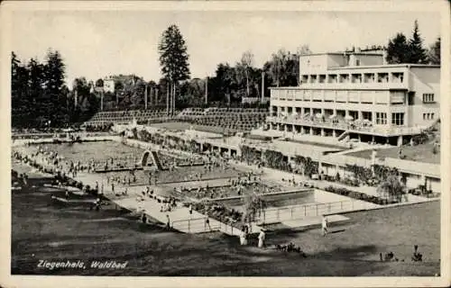 Ak Głuchołazy Zdrój Bad Ziegenhals Schlesien, Waldbad