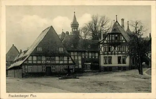 Ak Goslar am Harz, Frankenberger Plan