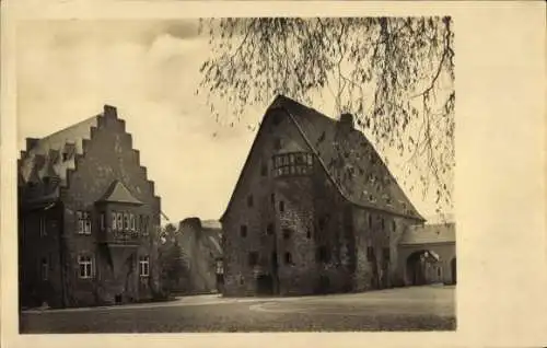 Ak Marburg an der Lahn, Deutschhaus, Deutschordenshaus