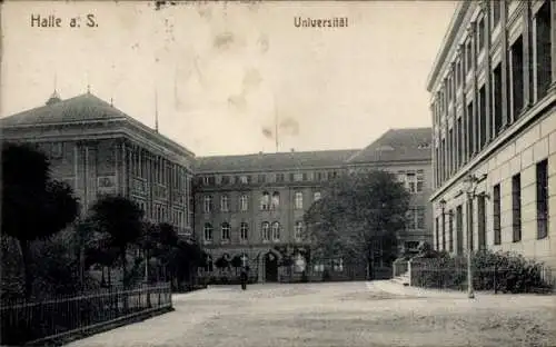 Ak Halle an der Saale, Universität