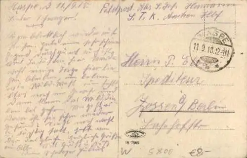 Ak Haspe Hagen Westfalen, Totalansicht, Hasper Eisenwerk
