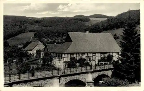 Ak Wenholthausen Eslohe im Sauerland, Pension Haus Wennetal