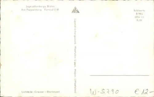 Ak Brilon im Sauerland, Jugendherberge