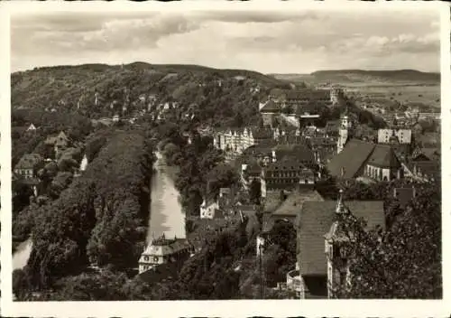 Ak Tübingen am Neckar, Teilansicht, Blick von Osten
