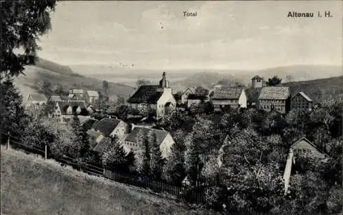 Ak Altenau Clausthal Zellerfeld im Oberharz, Totalansicht