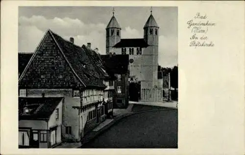 Ak Bad Gandersheim am Harz, Stiftskirche