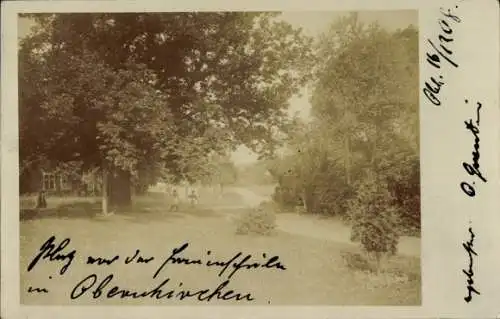 Foto Ak Obernkirchen in Schaumburg, Teilansicht