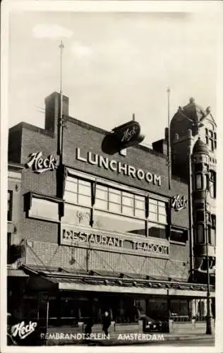 Ak Amsterdam Nordholland Niederlande, Rembrandtsplein