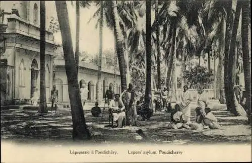 Ak Pondichery Ponducherry Puducherry Indien, Leproserie