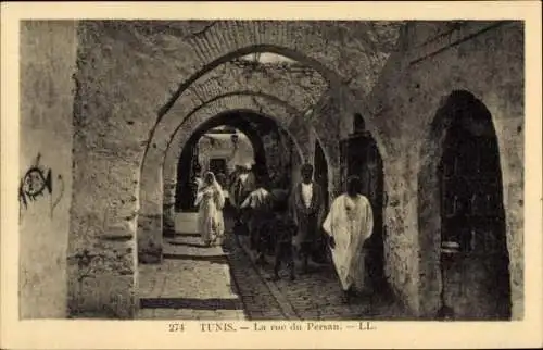 Ak Tunis, Tunesien, La Rue de Parsan