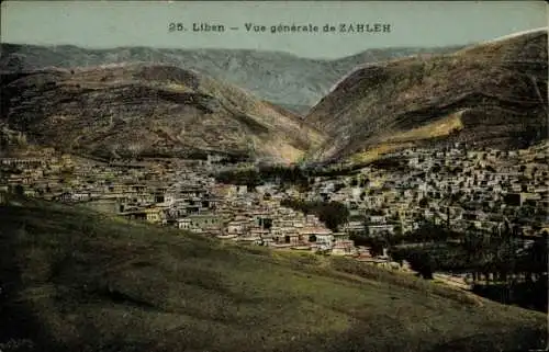 Ak Zahleh Liban, Gesamtansicht