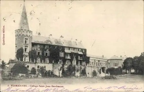 Ak Wallonien Namur de Florenne, College Saint Jean Berchmans
