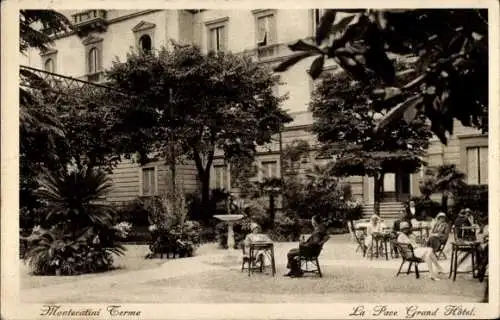 Ak Montecatini Terme Toskana, Grand Hotel, Park