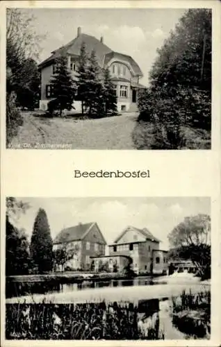 Ak Beedenbostel in Niedersachsen, Villa Dr. Zimmermann