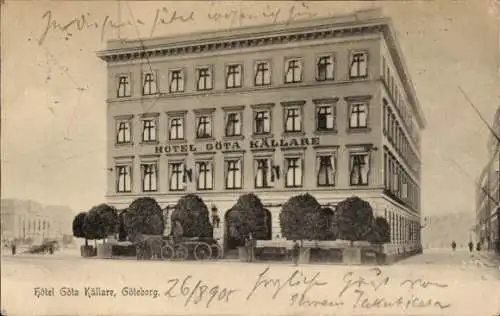 Ak Göteborg Schweden, Hotel Göta Källare