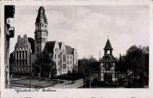 Ak Gladbeck in Westfalen, Rathaus