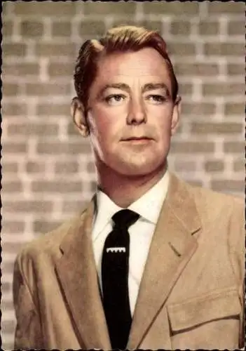 Ak Schauspieler Alan Ladd, AFEX Wien Foto, Portrait