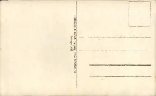 Ak Opernsängerin Claire Hansen-Schulthess, Portrait