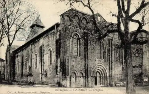 Ak Cadouin Dordogne, Kirche