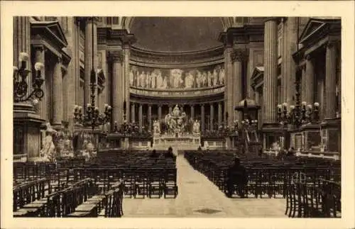 Ak Paris VIII, La Madeleine, Kirche, Innenansicht