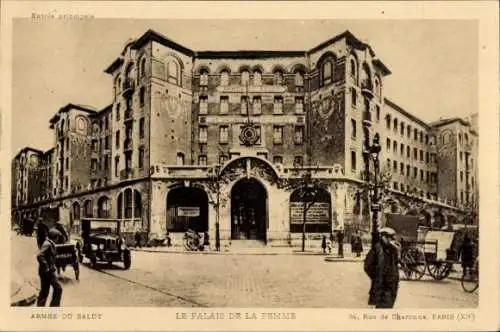 Ak Paris XI, Der Frauenpalast, Rue de Charonne, Heilsarmee