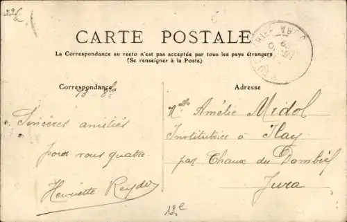 Ak Paris XII Reuilly, Rue de Reuilly