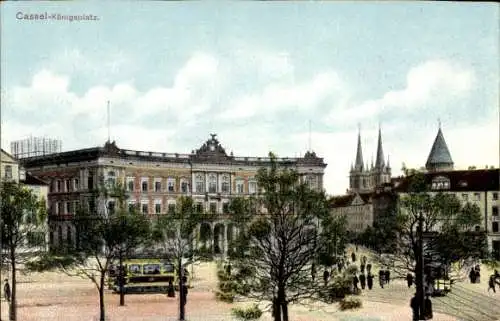 Ak Kassel in Hessen, Königsplatz