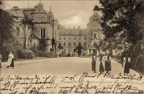 Ak Bückeburg im Kreis Schaumburg, Residenzschloss