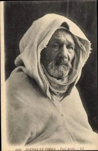 Ak Araber in Tracht, Portrait, Maghreb