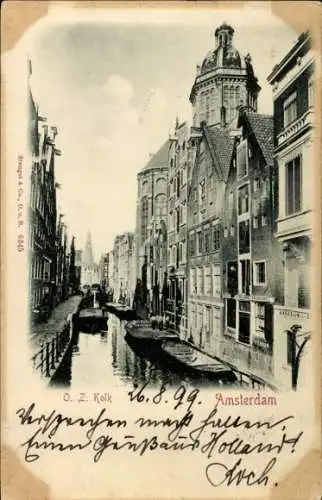 Ak Amsterdam Nordholland Niederlande, O. Z. Kolk