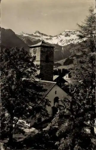 Ak Adelboden Kanton Bern Schweiz, Kirche